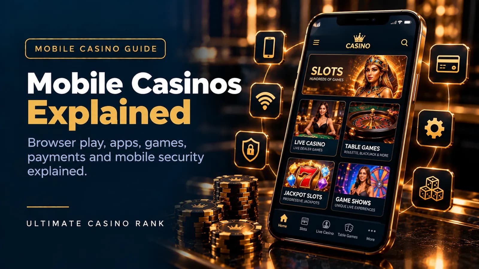 Online casino games on mobile phones explained