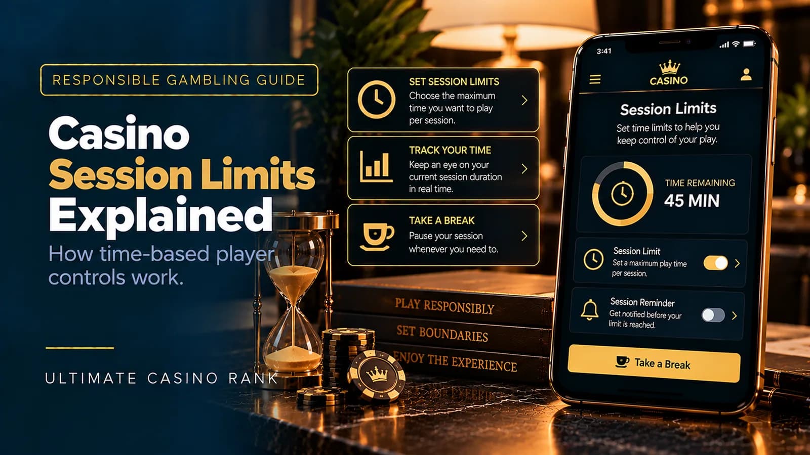 Casino session limits and responsible gambling time controls explained