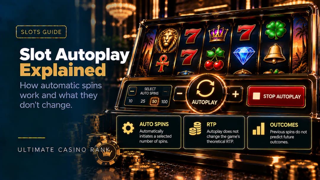 Online slot autoplay and automatic spin controls explained
