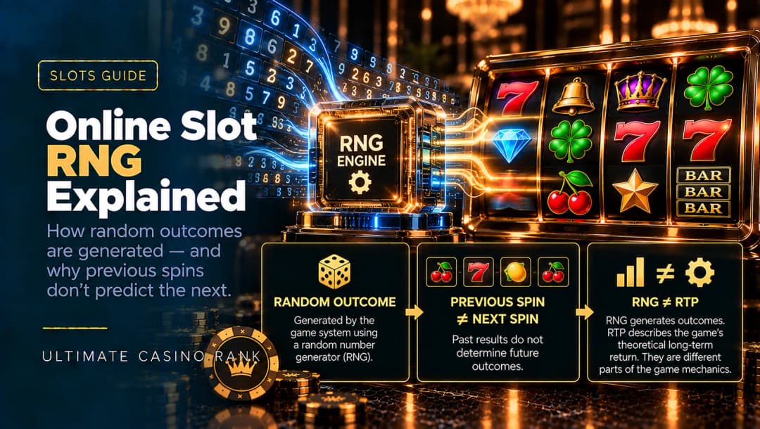 Online slot random number generator and RNG outcomes explained