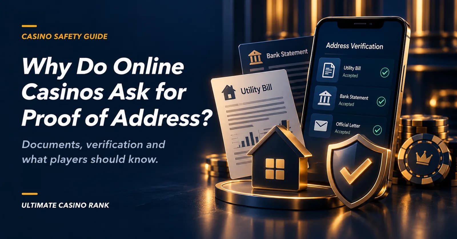 Online casino proof of address verification guide