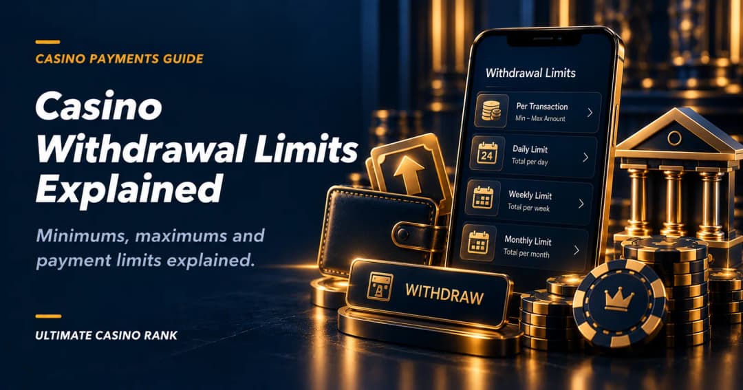 Online casino withdrawal limits explained