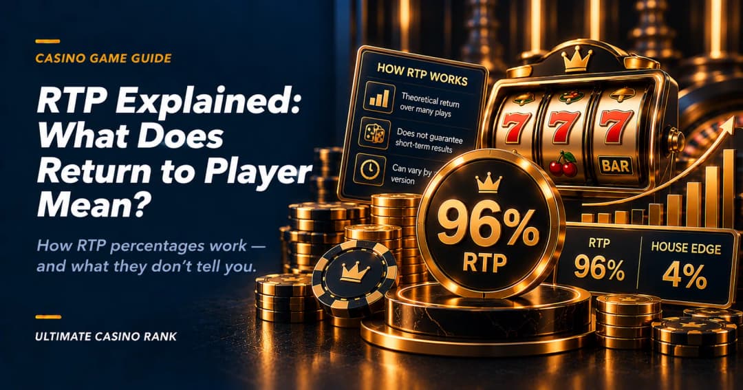 Casino RTP and Return to Player percentage explained