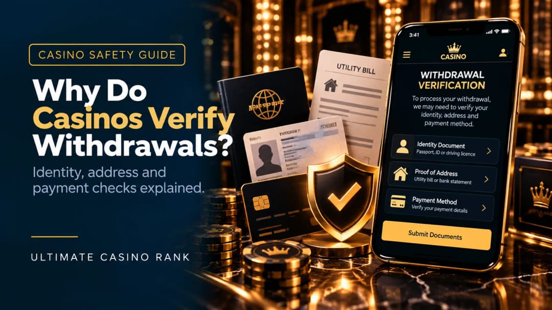 Online casino withdrawal verification and KYC checks explained