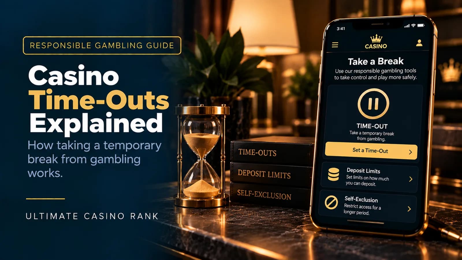 Online casino time-outs and responsible gambling breaks explained