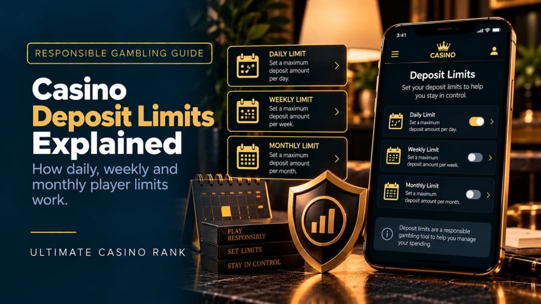 Casino deposit limits and responsible gambling controls explained